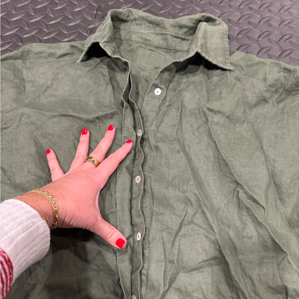 Linen Romper - Picture 4 of 7